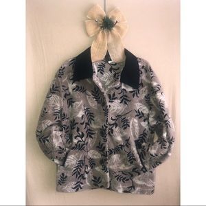 David Paul New York  Floral Coat